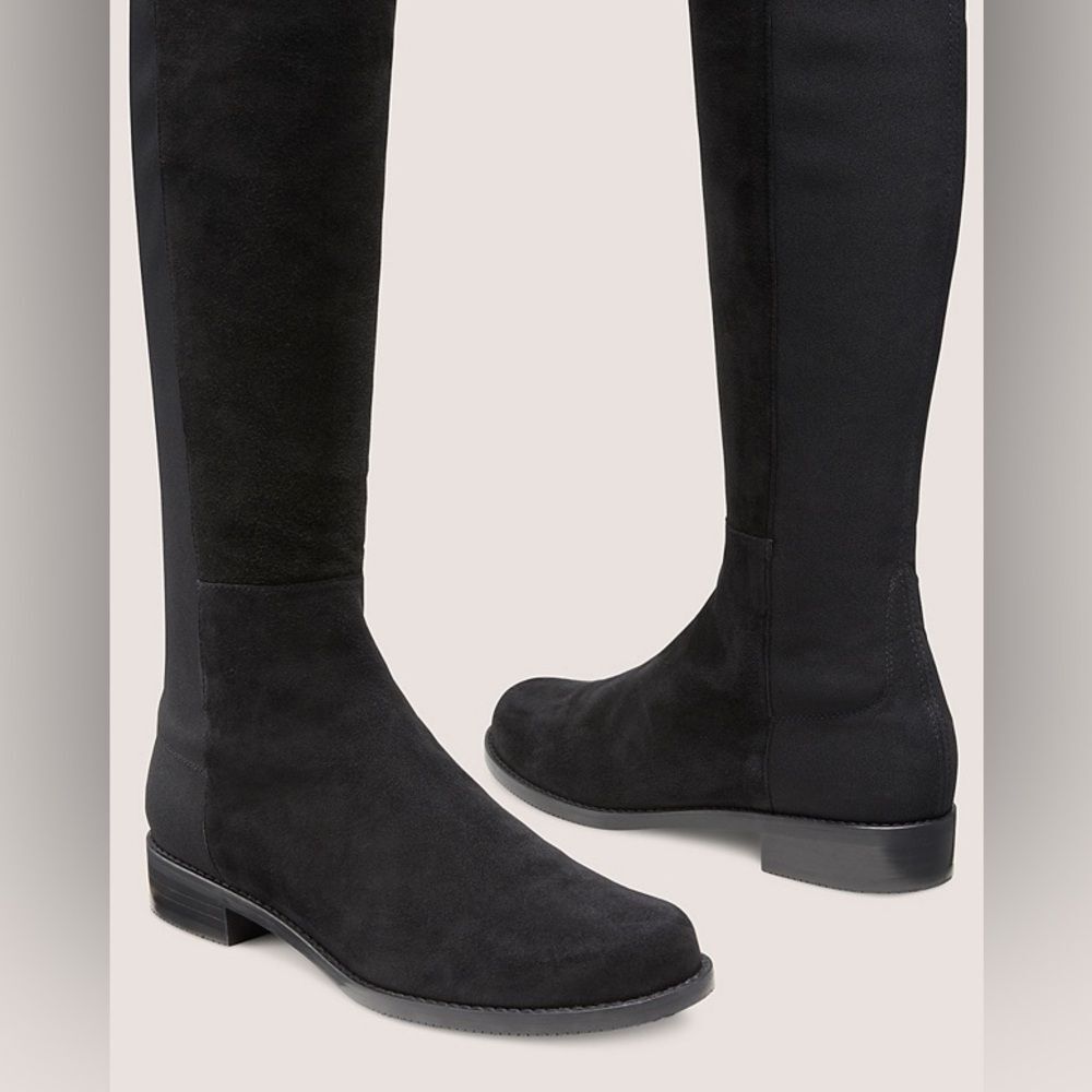 Stuart Weitzman 5050 Boot Over Knee Boot In Black… - image 3